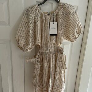 En Saison Cream and White Floral Dress